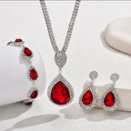 Thalira Bloodwynne White Gold Set