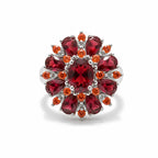 Scarlet Petal Ring