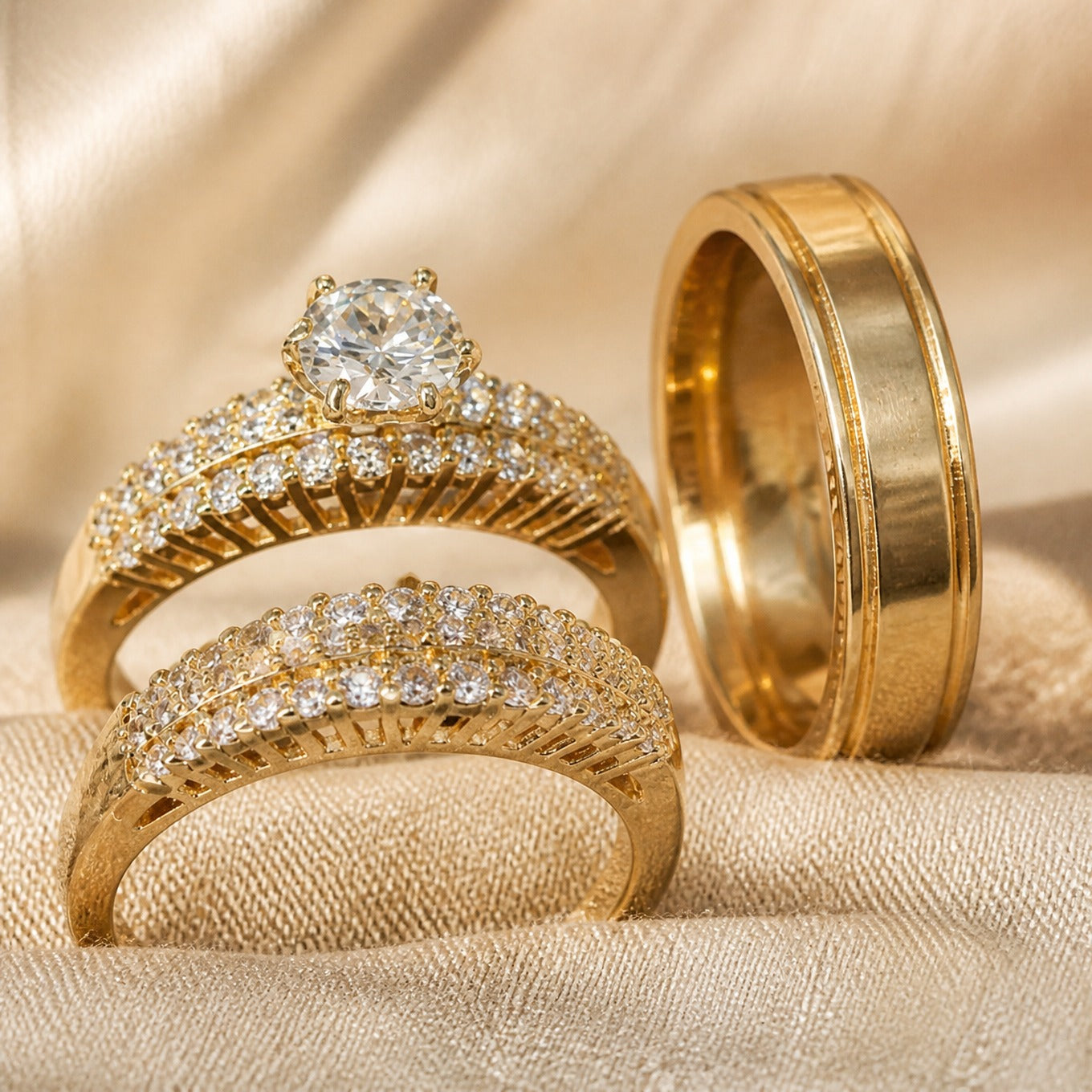 Belmont Ring Stack Set