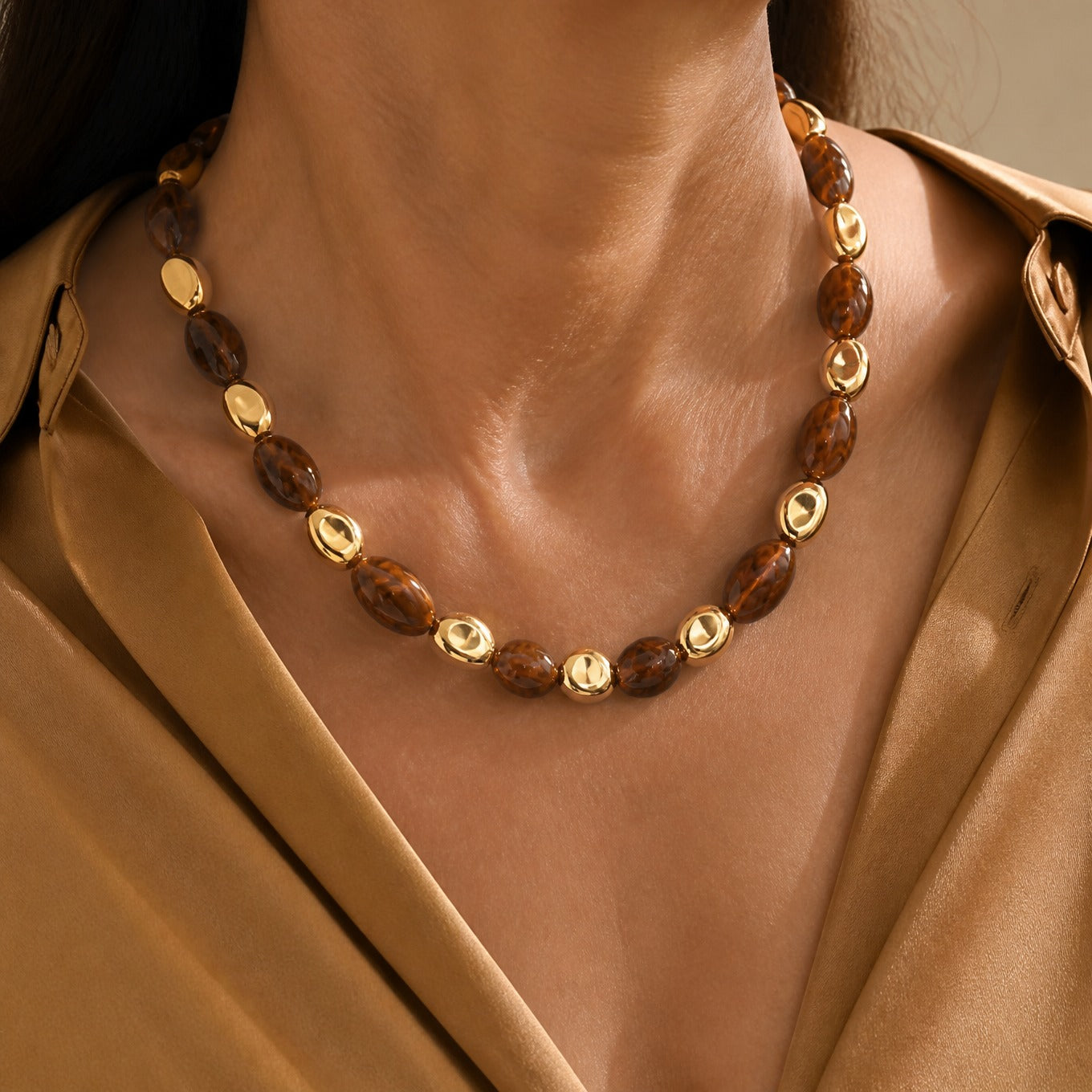 Timeless Prism Beaded Necklace
