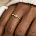 Regal Interwoven Band Ring
