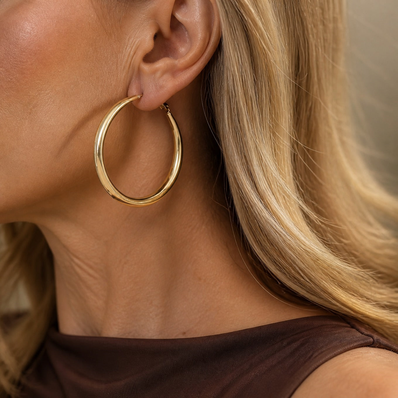 Golden Legacy Hoop Earrings