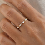 Imperial Marquise Halo Ring