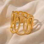 Estate Gold Adjustable Ring