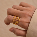 Estate Gold Adjustable Ring