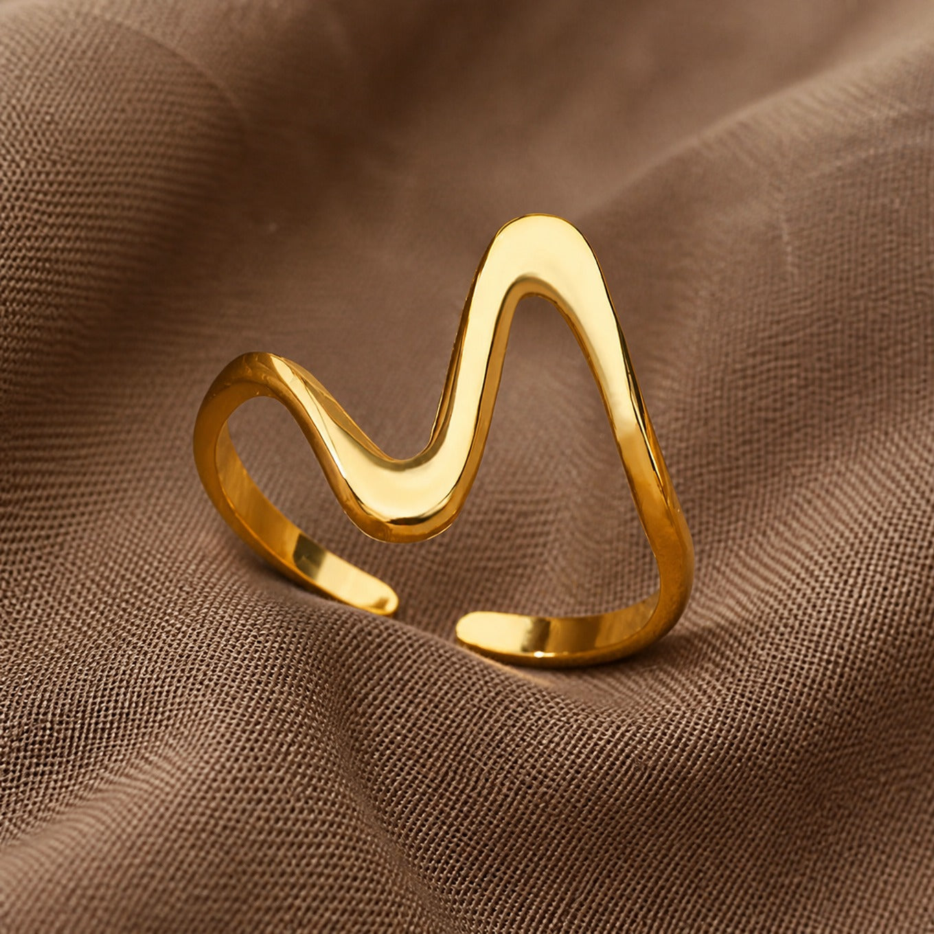 Vera Gold Statement Ring
