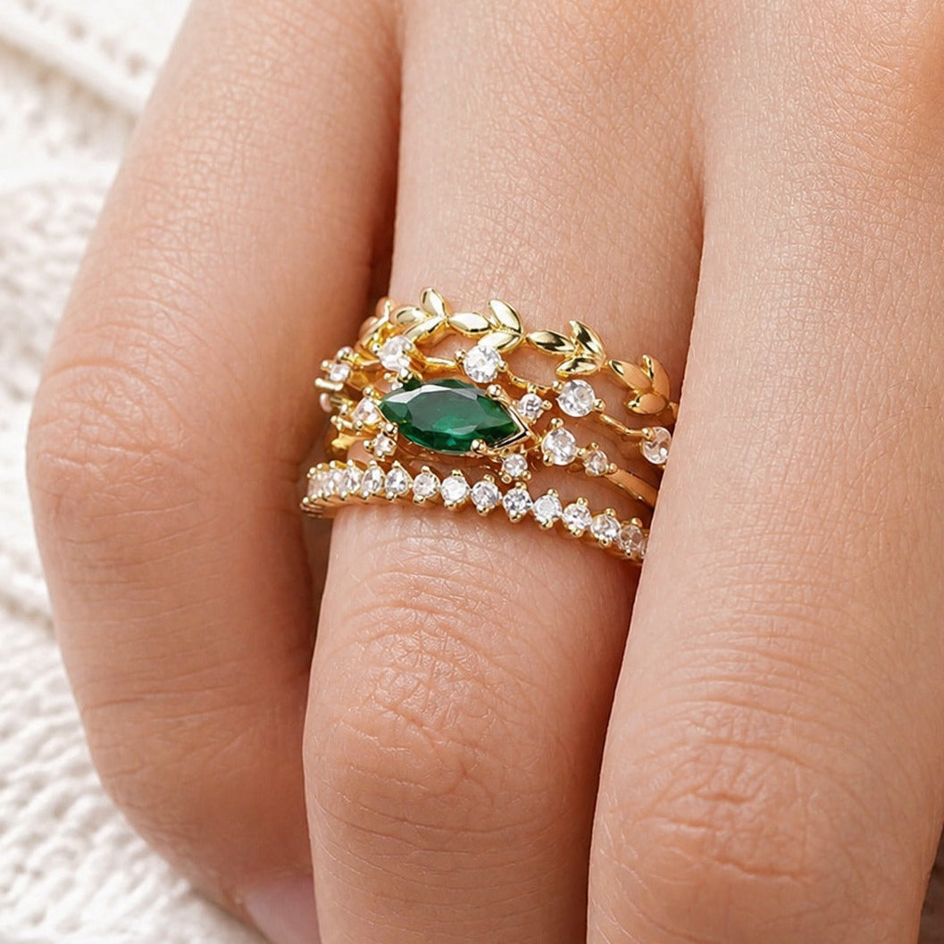 Golden Essence Ring Set