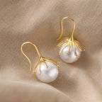 Heritage Gold Drop Earrings