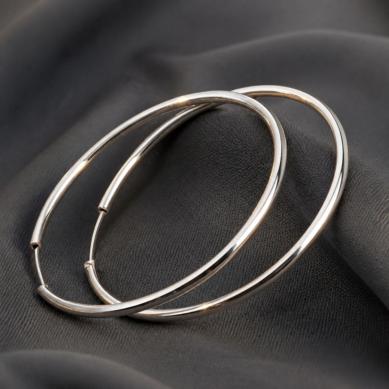 Majestic Halo Hoop Earrings