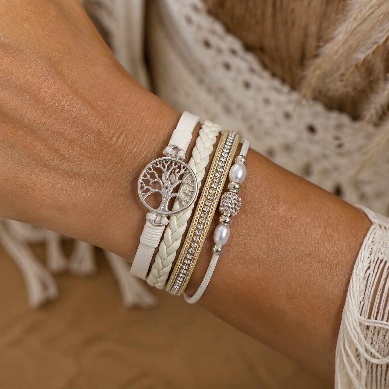 Artisan Wrap Boho Bracelet