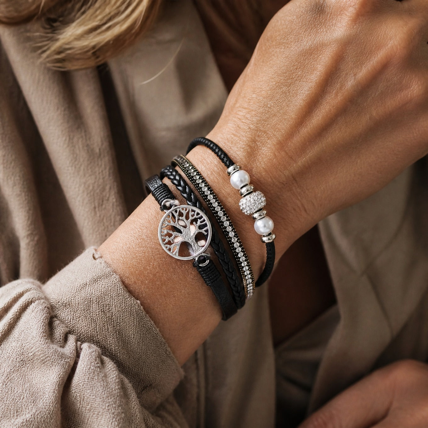 Artisan Wrap Boho Bracelet