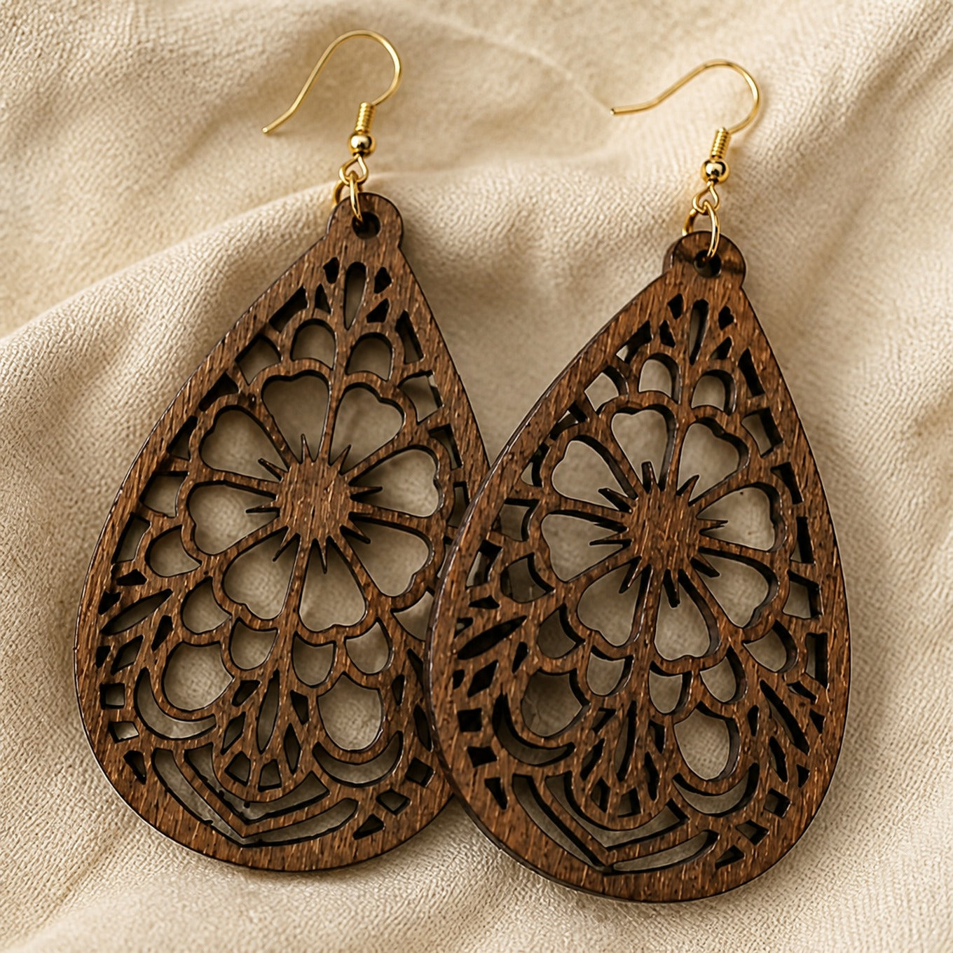 Signature Wooden Boho Earrings