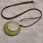 Tribal Pendant Boho Necklace