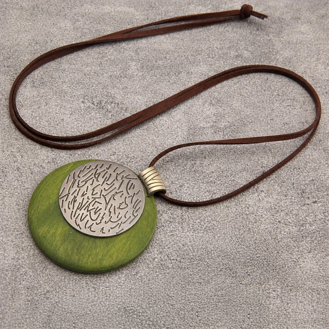 Tribal Pendant Boho Necklace