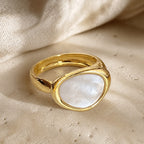 Minimal Open Band Boho Ring