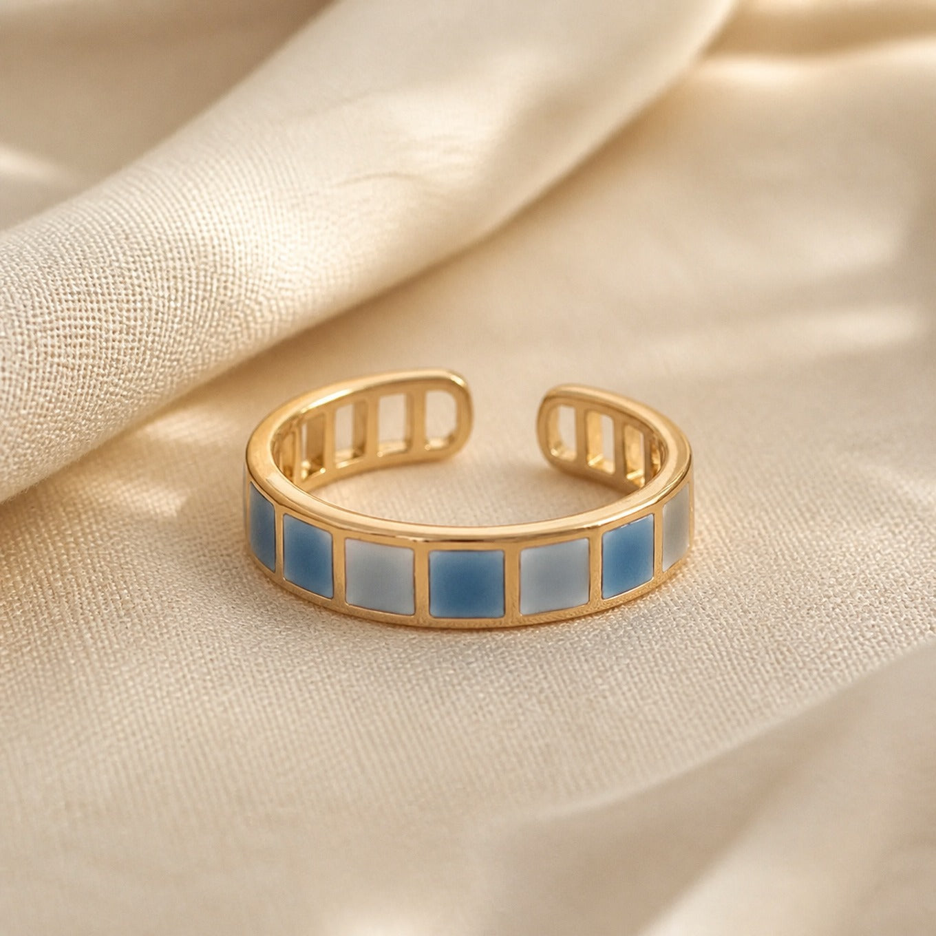 Artisan Open Band Boho Ring