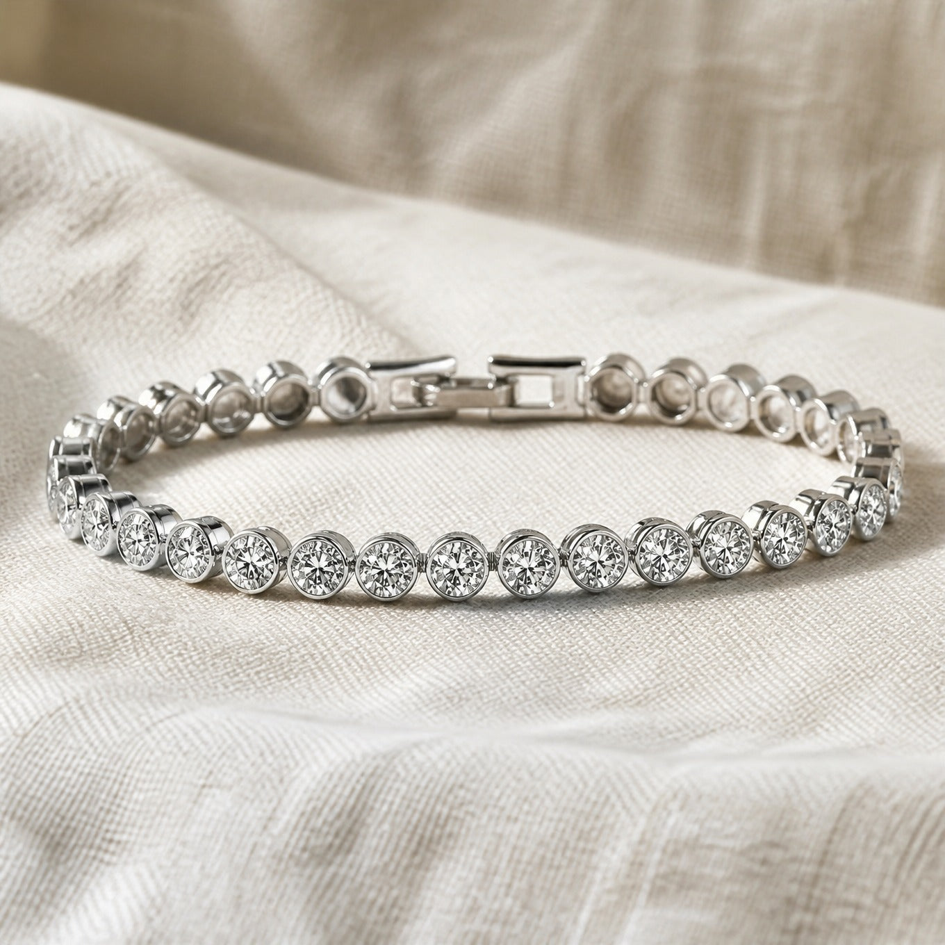 Prestige White Gold Bracelet