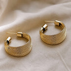 Maison Braided Hoop Earrings
