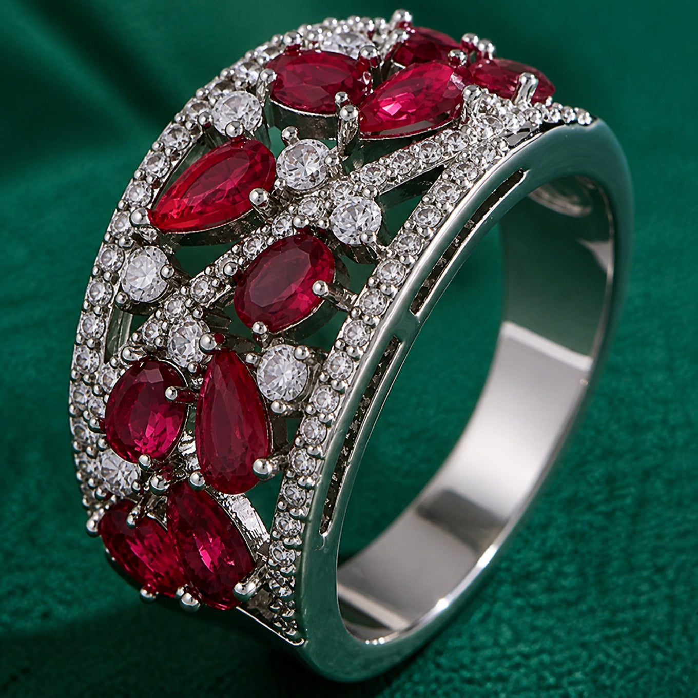Sparkling Statement Boho Ring