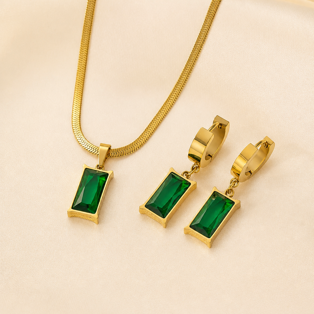 Emerald Willow Luxe Set