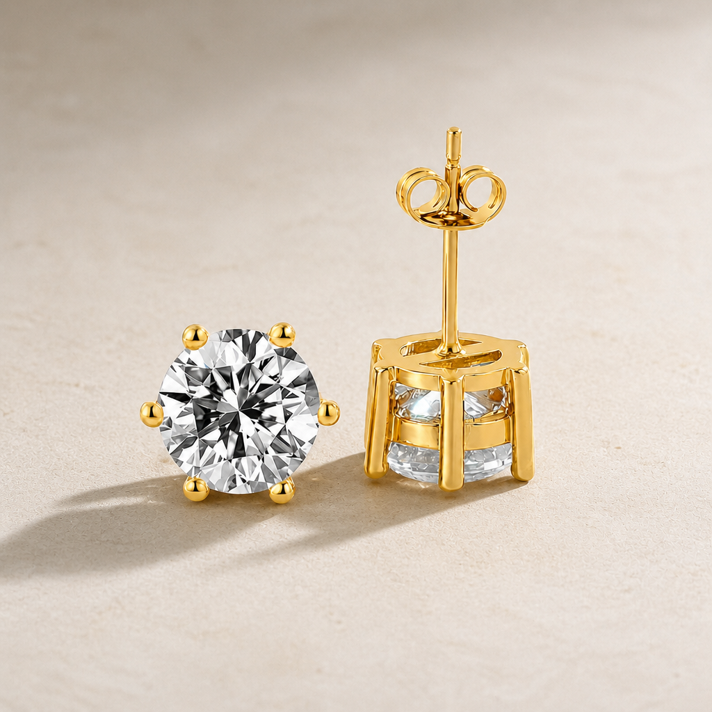 Tera Classic Gold Maddison Earrings