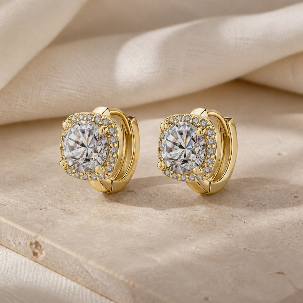 Majestic Nadine Square Earrings