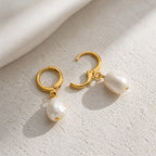 Pearl Heritage Charm Earrings