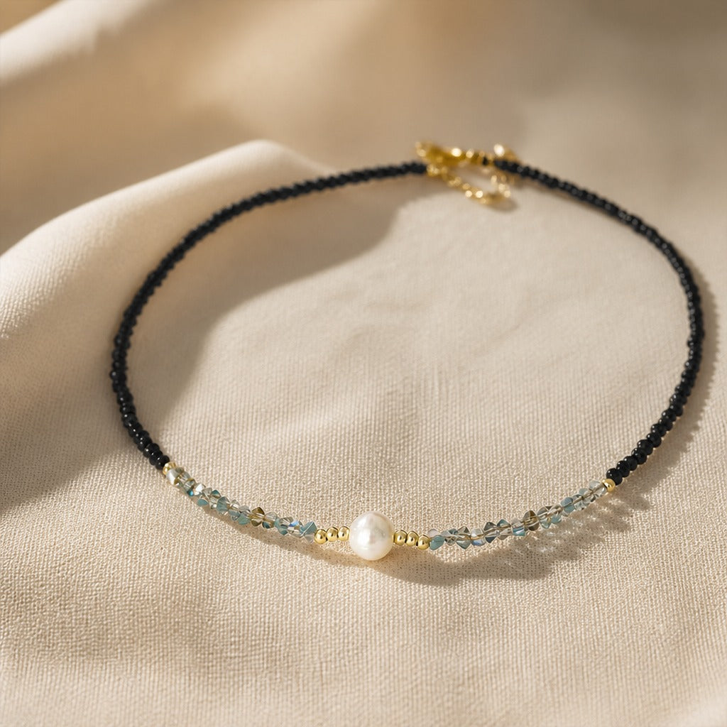 Noir Pearl Artisan Necklace