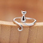 Adorable Cat Style Ring