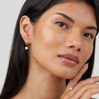 Pearl Wave Earrings