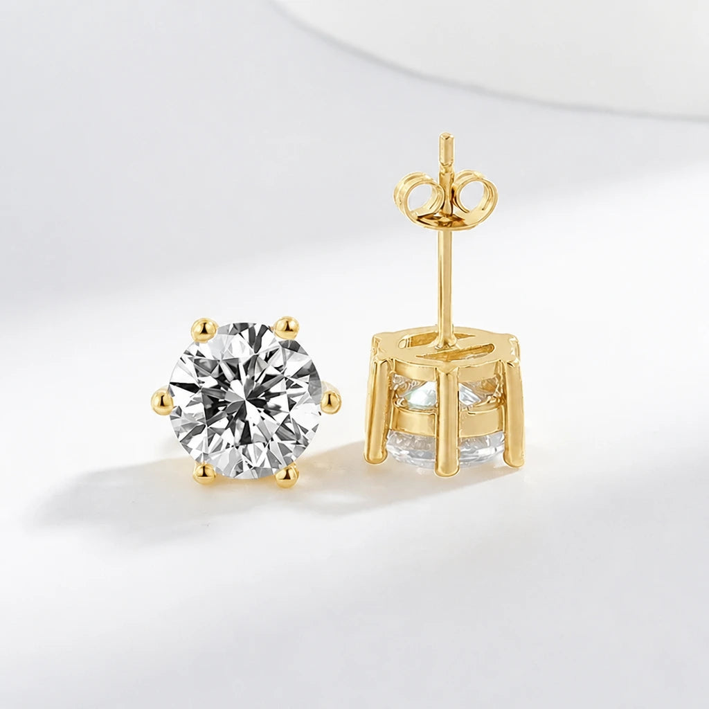 Tera Classic White Gold Maddison Earrings