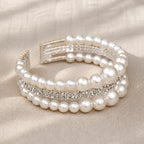 Baroque Pearl Cascade Bracelet