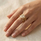 Luxe Gold Textured Ring